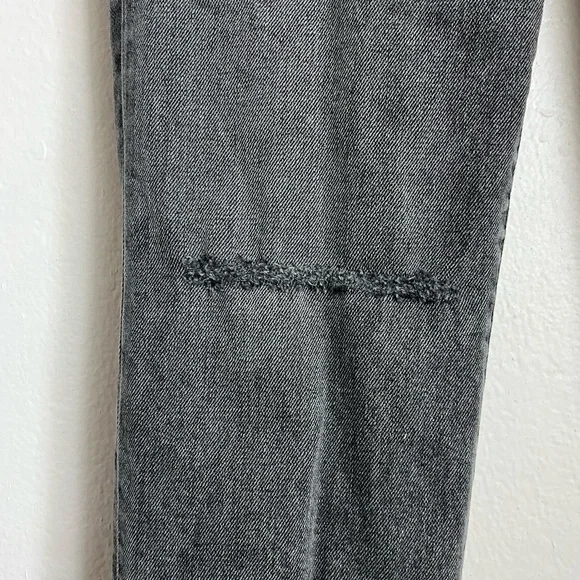 Madewell Perfect Vintage Jean in Connell Wash: Ripped Edition Size 26 Gray - Picture 7 of 11